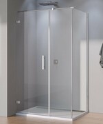 SanSwiss Pur PU31 Kabina prysznicowa 120x100cm lewa szkło przejrzyste PU31PG1201007/PUDT3P1001007