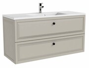 Oristo Montebianco szafka podumywalkowa wisząca 120x60x46 piaskowy mat OR47-SD2S-120-10