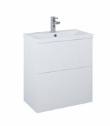 Elita Kido Set szafka z umywalką zestaw 60x67x35cm biały mat RE020601115290/168092