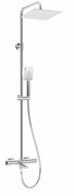 Deante zestaw prysznicowo-wannowy termostatyczny chrom NAC 01HT