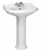 Novoterm Kerra Umywalka wisząca z postumentem KR 12 - RETRO