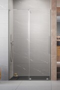 Radaway Furo SL Brushed Nickel DWJ drzwi prysznicowe 90cm lewe szczotkowany nikiel 10307472-91-01L/10110430-01-01