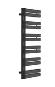 Excellent Meteor Side 111x50 cm grzejnik łazienkowy asymetryczny czarny soft GREX.MES111.BL