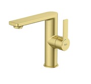 Roca Targa Bateria umywalkowa Cold Start Brushed Gold (Everlux-PVD) A5A405FVA0