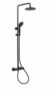 Vitalle STILLO Capri zestaw prysznicowy z baterią termostatyczną czarny mat 3559010212