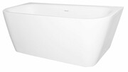 Novoterm Mona wanna wolnostojąca przyścienna 150x75 cm biała MONA150