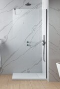 Radaway Modo X Brushed GunMetal II kabina Walk-in 100-160×250-300 szczotkowany grafit/szkło przejrzyste 10mm 389409-92-01