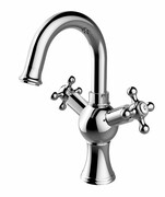 Besco Retro II bateria umywalkowa chrom BU-RII-CH