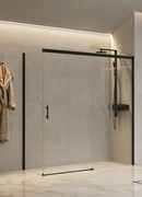 Novellini Kali PH+FH kabina 135x70 profile czarne KALIPH131-1H/KALIFH68-1H