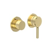 Excellent Pi bateria wannowo-prysznicowa podtynkowa, 2 funkcyjna złoty połysk AREX.1240GL