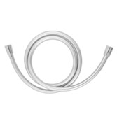 Omnires wąż prysznicowy bezskrętny 175cm srebrny Silver-X175SL ___ RABAT W KOSZYKU! ___