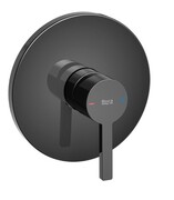 Roca Naia bateria prysznicowa podtynkowa Titanium Black EVERLUX-PVD A5A2B96CN0