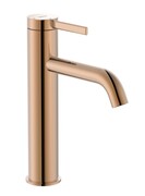 Roca Ona bateria umywalkowa sztorcowa medium Rose Gold z korkiem klik-klak EVERLUX-PVD A5A3C9ERG0