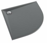 Schedpol Schedline Libra Anthracite Stone brodzik półokrągły 80x80x3cm 3SP.L1O-8080/A/ST