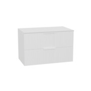 Excellent Tuto 2.0 szafka wisząca front ryflowany 80x50x46,5 cm biały połysk MLEX.2172.K.80.031W.WHWH