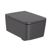 Roca Inspira Square Rimless miska wc podwieszana Onyks A346537640