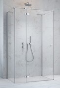 Radaway Fuenta Kdj+S kabina 90x100x90cm lewa chrom połysk szkło przejrzyste 1384050-01-01/1384022-01-01L/1384050-01-01