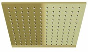 Kohlman Experience Brushed Gold deszczownica kwadratowa 30x30 cm złoto szczotkowane Q30EGDB __ RABAT W KOSZYKU! __