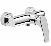 Bateria natryskowa ścienna chrom Deante Cynia BCY 040M - zdjęcie 3
