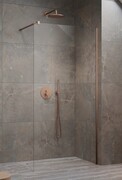 Radaway Modo X Brushed Copper II kabina Walk-in 90x200 szczotkowana miedź/przejrzyste 10mm 389294-93-01