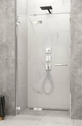 Radaway Arta Dwj II drzwi wnękowe 100cm lewe szkło przejrzyste 386441-03-01L/386012-03-01L