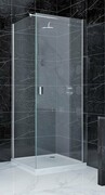 Clusi Temida kabina kwadratowa 90x90x200 cm przejrzyste prawe 3329TEM90P