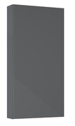 Roca Extra Kolumna łazienkowa niska z 1 drzwiami slim 80x40x12 SZARY ANTRACYT A857957153