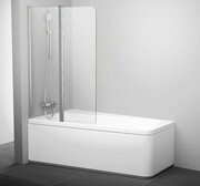 Ravak 10º parawan nawannowy 100x150cm lewy biały transparent 7QLA0103Z1