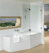 Riho Scandic NXT X500 parawan nawannowy prawy chrom 1170x150cm G001164120