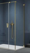 SanSwiss Cadura Gold Line ścianka boczna Cat5 75x200cm profile złote CAT50751207