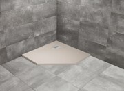 Radaway Kyntos PT brodzik pięciokątny 80x80cm kaszmirowy HKPT8080-84