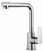 Paffoni Bateria kuchenna dwustrumieniowa SLY chrom SY285CRCR