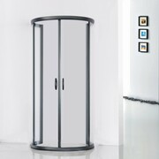 Sea Horse Stylio Black kabina przyścienna 80x100x190 cm przejrzyste BK501XTK+