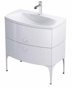 Oristo Louis szafka z umywalką 81x55x47 biały OR50-SD2S-82-1/UME-LU-82-92