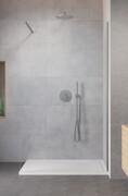 Radaway Modo X Brushed Nickel II kabina Walk-in 100-160×250-300 szczotkowany nikiel/szkło przejrzyste 10mm 389409-91-01