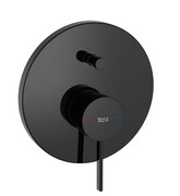 Roca Ona bateria wannowo-prysznicowa podtynkowa Titanium Black Everlux-PVD A5A0B9ECN0