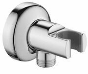 Omnires Art Deco przyłącze kątowe z uchwytem punktowym chrom 8869CR ___ RABAT W KOSZYKU! ___