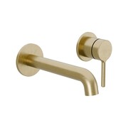 Excellent Delta PI bateria umywalkowa podtynkowa złoto szczotkowane AREX.1213GB