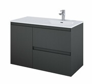 Elita Split szafka podumywalkowa z koszem cargo prawa 100x63x46cm Anthracite mat 168154