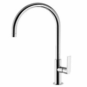 Tres Loft-Tres Bateria zlewozmywakowa stojąca kolor chrom 20044002