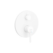 Excellent Pi bateria prysznicowo-wannowa podtynkowa, 2 funkcyjna, biały mat AREX.1245WH