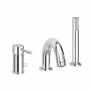 Paffoni Red bateria wannowa 3-otworowa chrom LIG040LCR