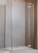 Radaway Fuenta Kdj kabina 100x75cm prawa chrom połysk szkło przejrzyste 1384040-01-01R/1384049-01-01