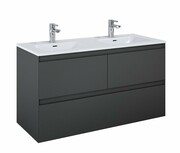 Elita Split szafka z umywalką 120x63x46cm anthracite mat 168182/145875