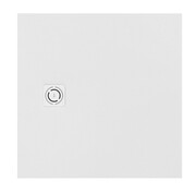 Roca Magma 90x90 cm brodzik kwadratowy kompozytowy STONEX biały APE0138438403100