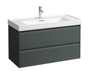 Laufen MEDA szafka pod umywalkę 98x44cm Traffic Grey H4216220112661