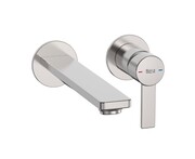 Roca Targa Bateria umywalkowa podtynkowa Inox (Everlux-PVD) A5A355FSM0