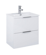 Elita Street Plus Set szafka z umywalką komplet 51x55x36cm biały połysk 166283