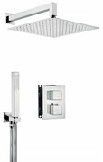 Deante Box zestaw prysznicowy podtynkowy z BOXem termostatycznym chrom BXYZ0EAT