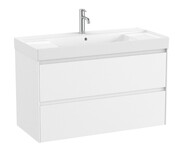 Roca Ona Unik zestaw szafka z umywalką 100x46x64 BIAŁY MAT A851693509